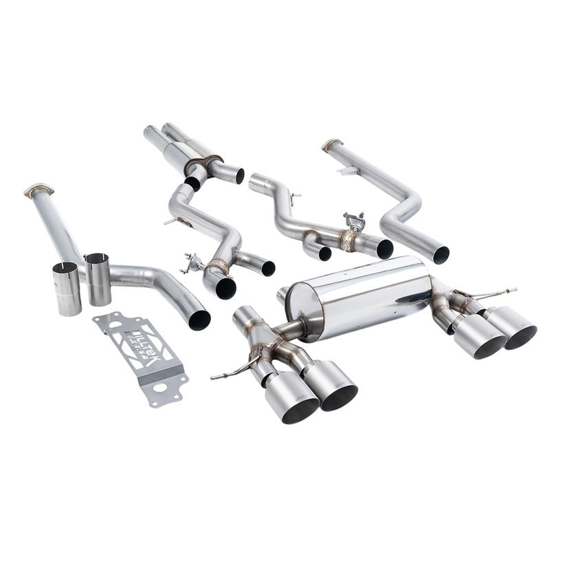 Milltek Cat Back Exhaust BMW 2 Series M2 Coupe G87 S58 NAS Non-OPF/GPF 23+