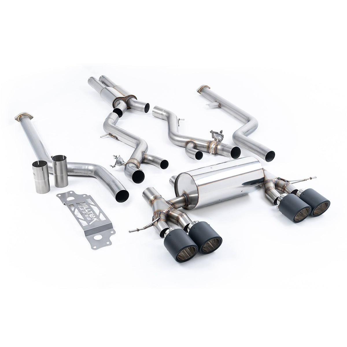 Milltek Cat Back Exhaust BMW 2 Series M2 Coupe G87 S58 NAS Non-OPF/GPF 23+
