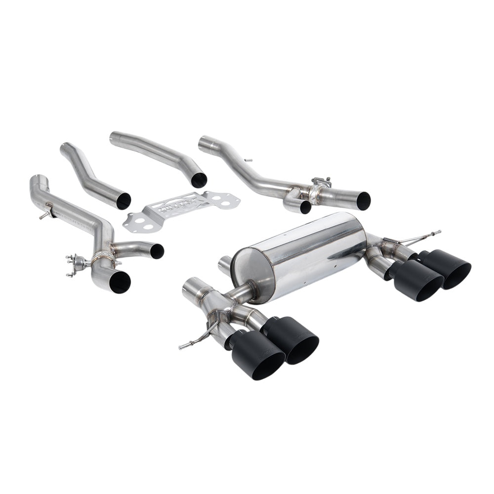 Milltek Secondary Cat Back Exhaust BMW 3 Series G80 M3 and M3 Competition S58 3.0 Turbo (North American / ROW Non-OPF/GPF Cars Only) 21-25