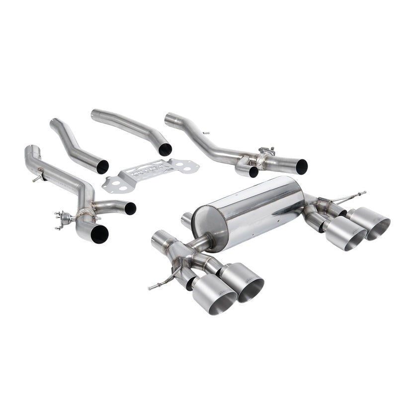 Milltek Filter Back Exhaust BMW 3 Series G80 G81 M3 Comp S58 3.0 Turbo OPF/GPF Touring XDrive 20+