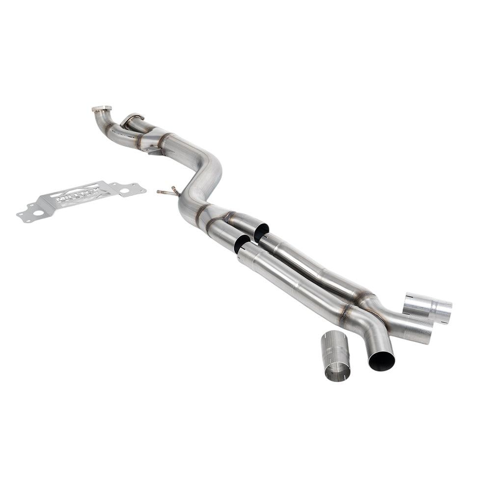 Milltek GPF/OPF Bypass Exhaust BMW 2 Series M2 Coupe (G87 S58 OPF/GPF Models) 23-25