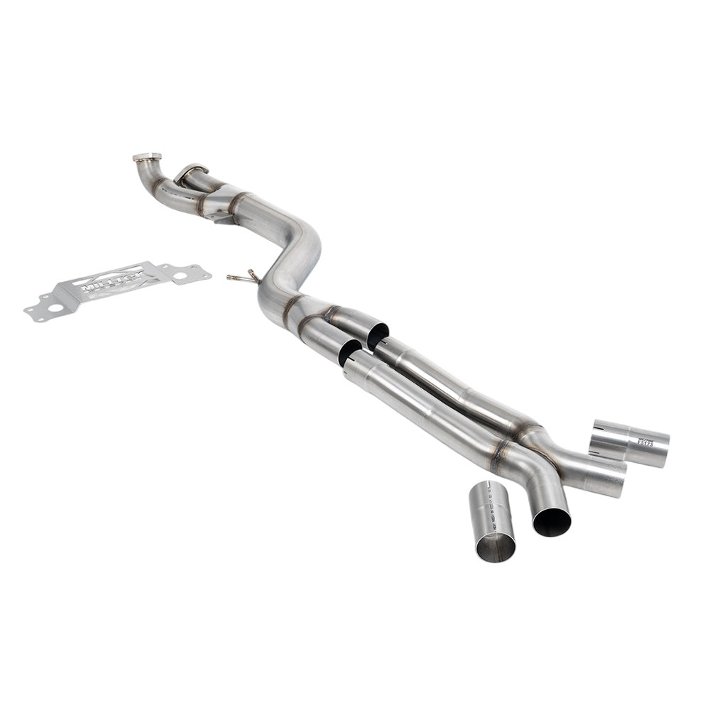 Milltek GPF/OPF Bypass Exhaust BMW 2 Series M2 Coupe (G87 S58 OPF/GPF Models) 23-25