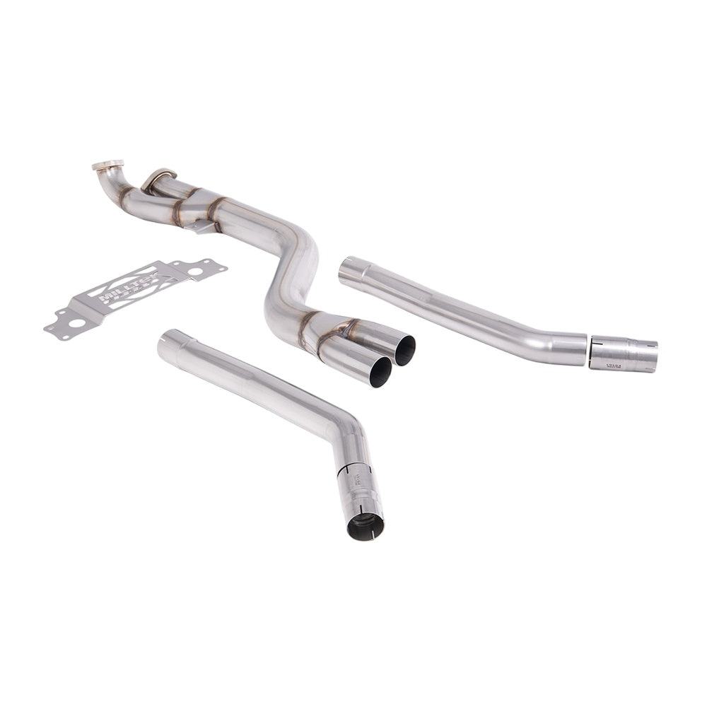 Milltek Secondary Catalyst Bypass Exhaust BMW 2 Series M2 Coupe (G87 S58 NAS Non-OPF/GPF Models) 23-25