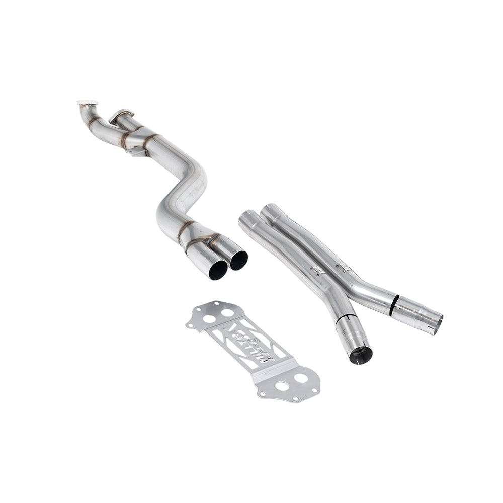 Milltek Secondary Catalyst Bypass Exhaust BMW 3 Series G80 M3 and M3 Competition S58 3.0 Turbo (North American / ROW Non-OPF/GPF Cars Only) 21-25