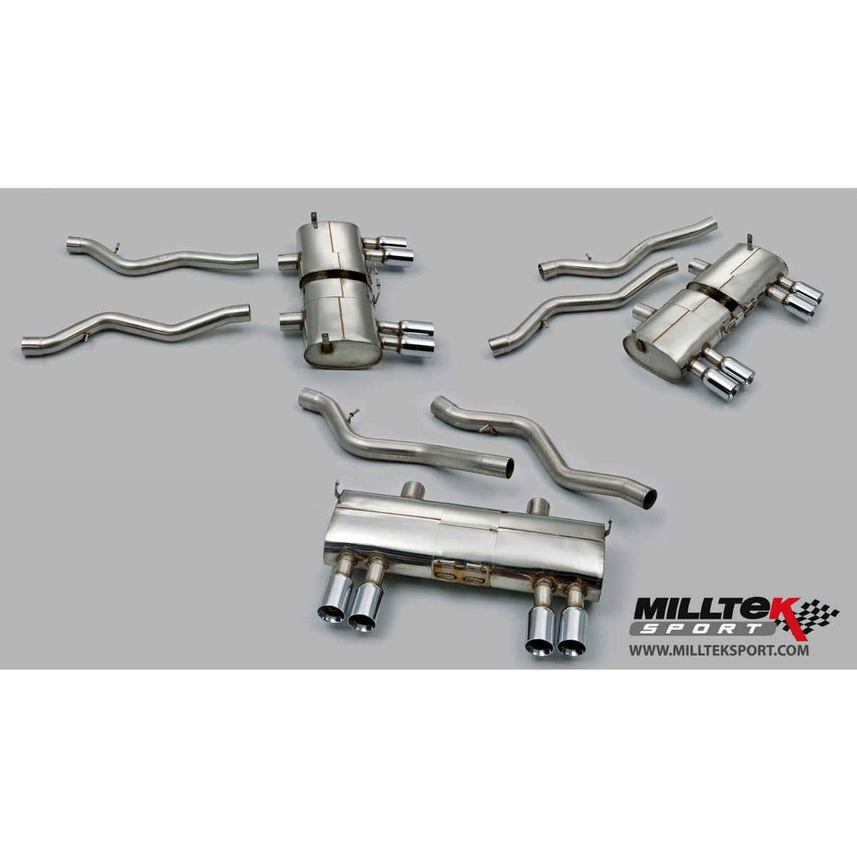 Milltek Cat Back Exhaust BMW 3 Series E92 M3 4.0 V8 Coupé 07-13