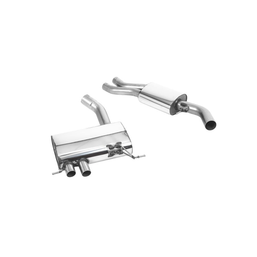 Milltek Secondary Cat Back Exhaust BMW 1 Series 135i Coupé E82 Cabriolet E88 N54 08-10