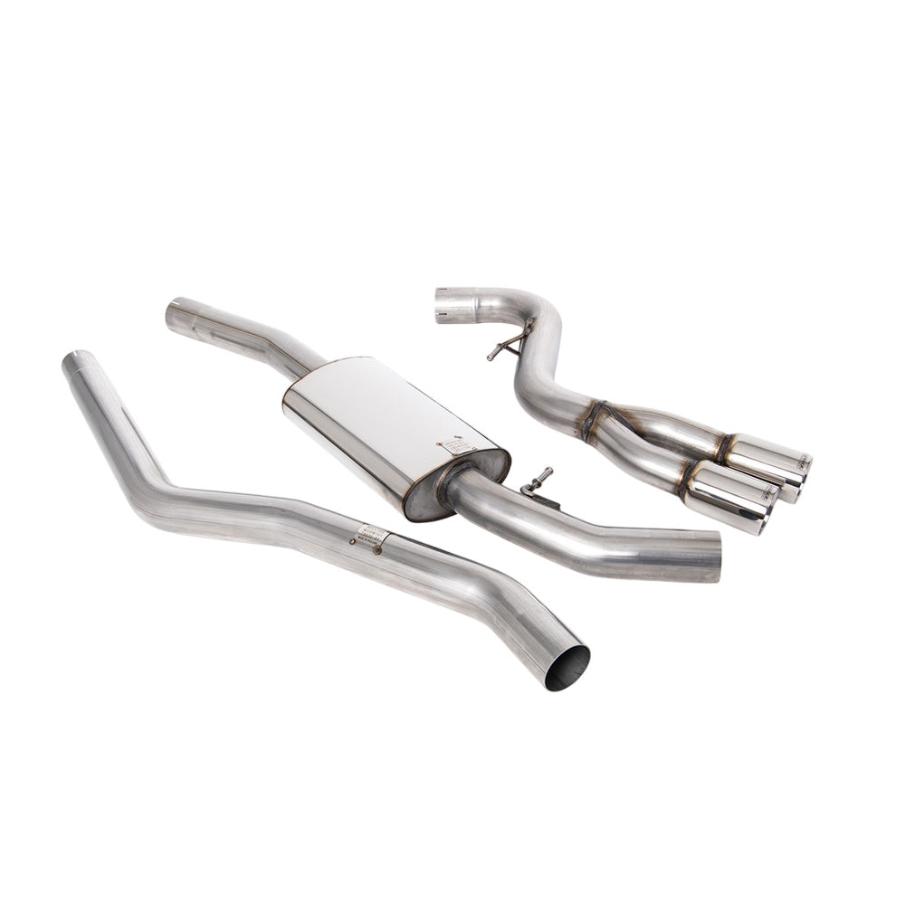 Milltek Cat Back Exhaust BMW 1 Series 123d M Sport Coupe (E82) 08-12