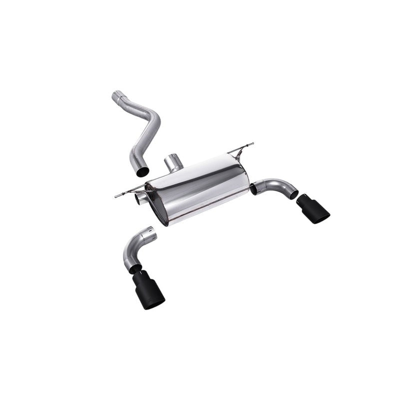 Milltek Rear Silencers BMW 1 Series M135i 3dr 5dr F21 F20 Non-xDrive 12-16
