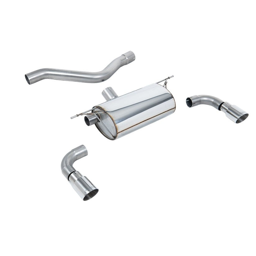 Milltek Rear Silencers BMW 1 Series M135i 3dr 5dr F21 F20 Non-xDrive 12-16