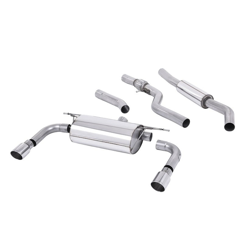Milltek Cat Back Exhaust BMW 3 Series F30 328i M Sport Automatic No Tow Bar Non-xDrive N20 12-15