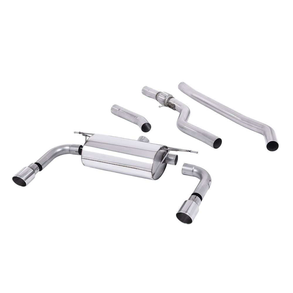 Milltek Cat Back Exhaust BMW 3 Series F30 328i M Sport Automatic (without Tow Bar None xDrive and N20 Engine Only) 12-15