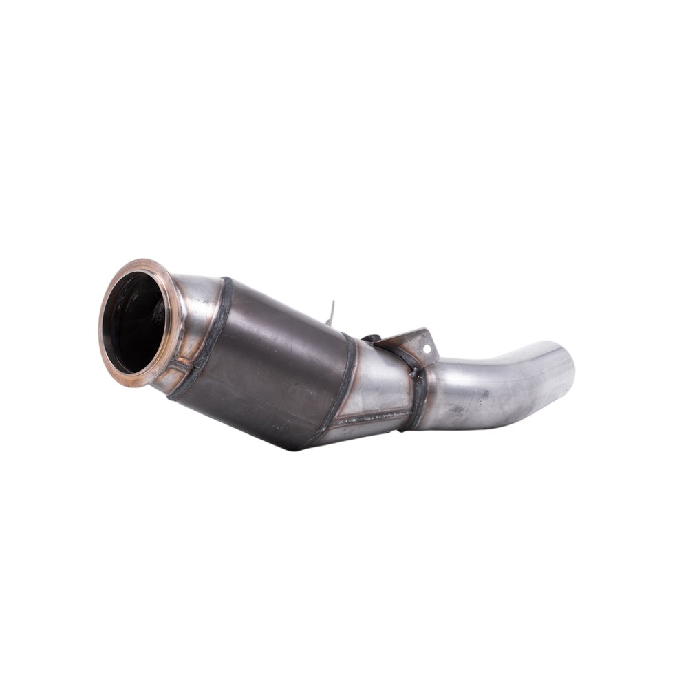 Milltek Large Bore Downpipe and Hi-Flow Sports Cat Exhaust BMW 4 Series F32 428i Coupe (Automatic Gearbox without Tow Bar None xDrive and N20 Engine Only) 14-16