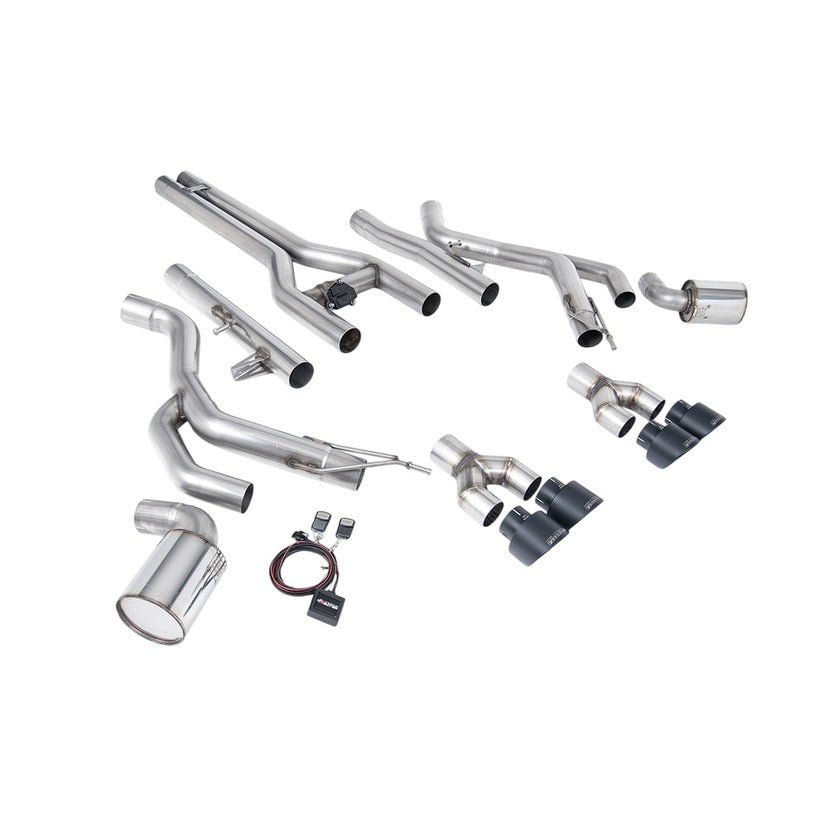 Milltek Front Pipe Back Exhaust Dodge Challenger SRT Hellcat inc Redeye Widebody 15-22