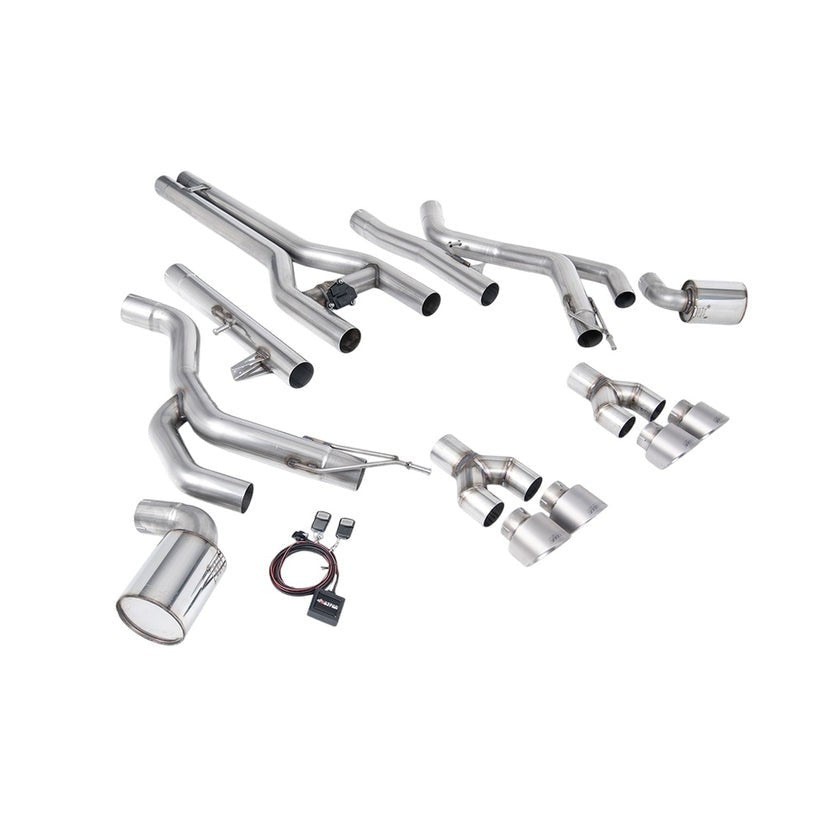 Milltek Front Pipe Back Exhaust Dodge Challenger SRT Hellcat inc Redeye Widebody 15-22