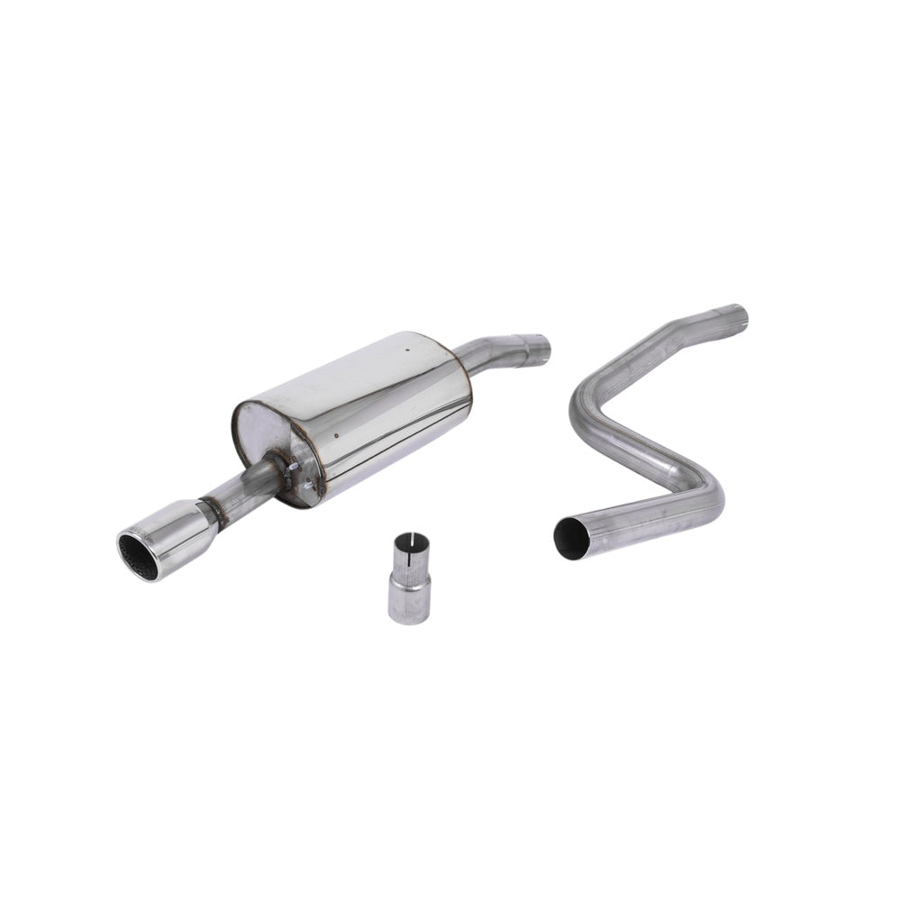 Milltek Cat Back Exhaust Ford Fiesta Mk6 Zetec-S 1.6 16v 04-08