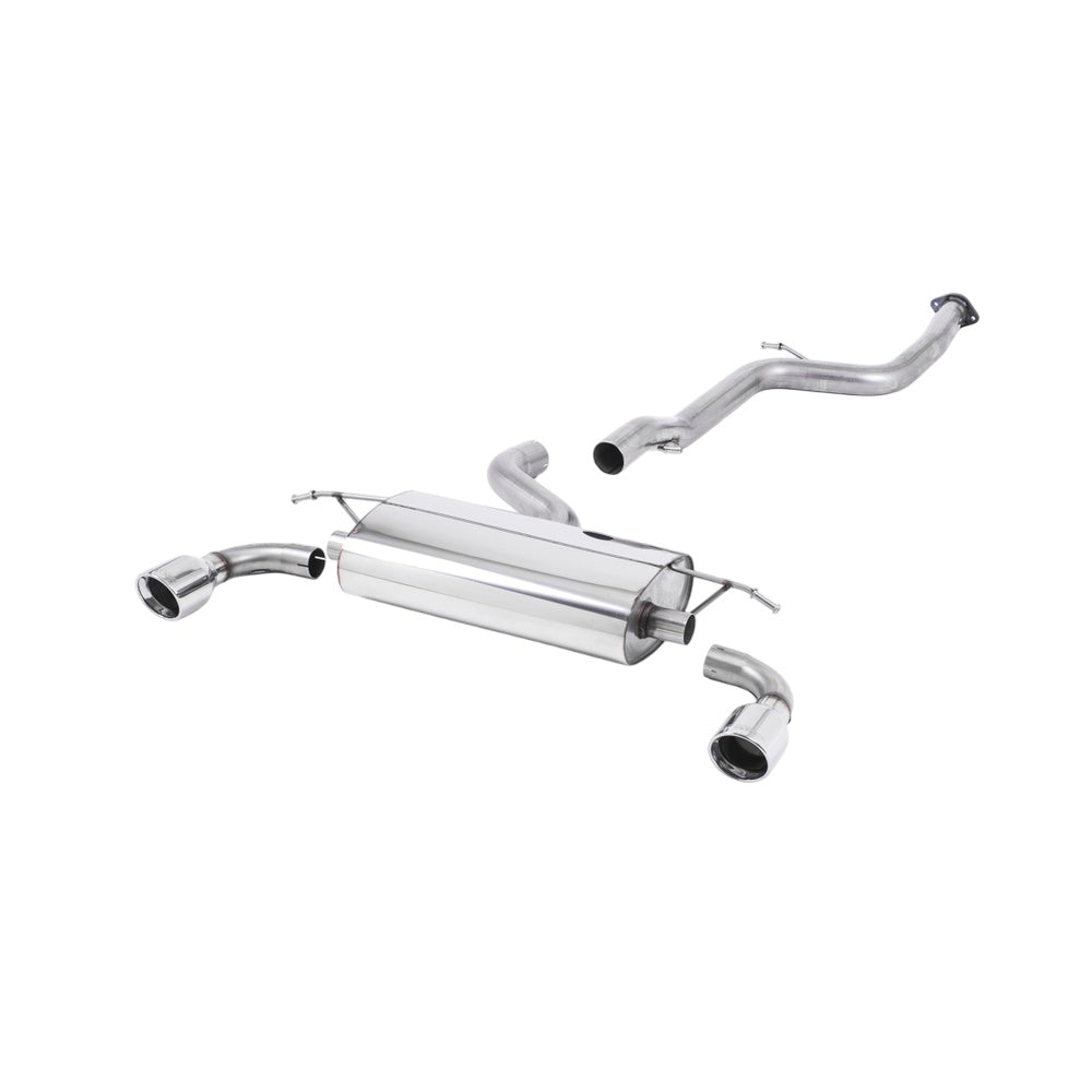 Milltek Cat Back Exhaust Ford Focus Mk2 ST 225 05-10