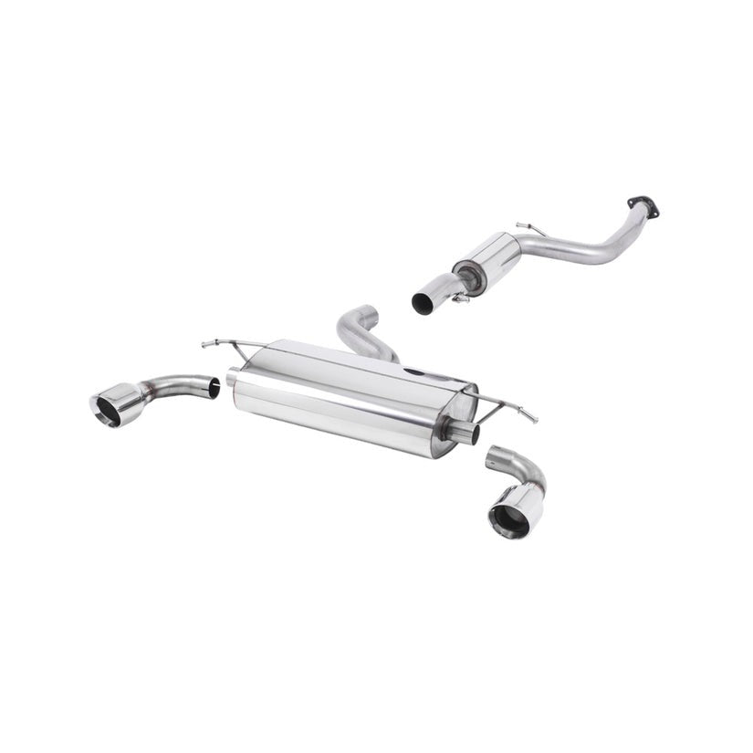 Milltek Cat Back Exhaust Ford Focus Mk2 ST 225 05-10