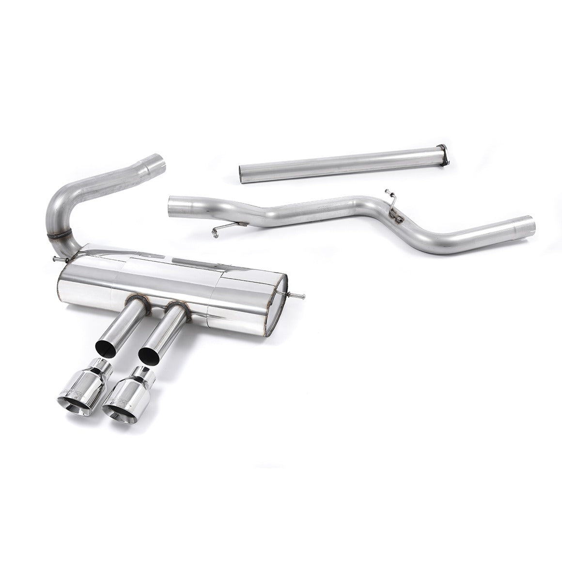 Milltek Cat Back Exhaust Ford Focus Mk3 ST 2.0 EcoBoost Estate Sedan Limousine 12-18