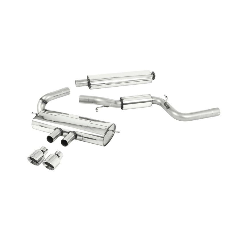 Milltek Cat Back Exhaust Ford Focus Mk3 ST 2.0 EcoBoost 5dr Hatch 12-18