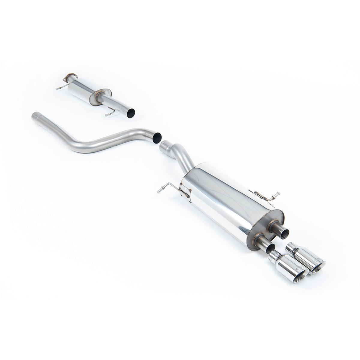 Milltek Cat Back Exhaust Ford Fiesta Mk7 Mk7.5 ST 1.6 EcoBoost 182PS ST200 13-17