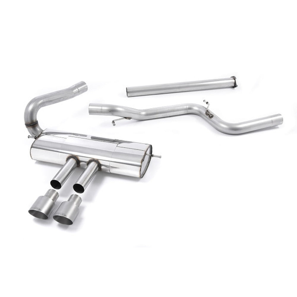 Milltek Cat Back Exhaust Ford Focus Mk3 ST 2.0 EcoBoost Estate Sedan Limousine 12-18