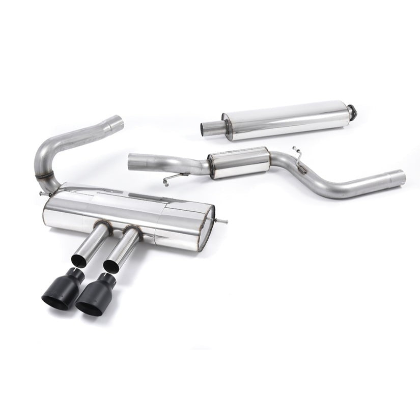 Milltek Cat Back Exhaust Ford Focus Mk3 ST 2.0 EcoBoost Estate Sedan Limousine 12-18