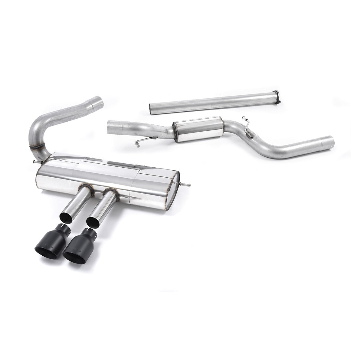 Milltek Cat Back Exhaust Ford Focus Mk3 ST 2.0 EcoBoost Estate Sedan Limousine 12-18