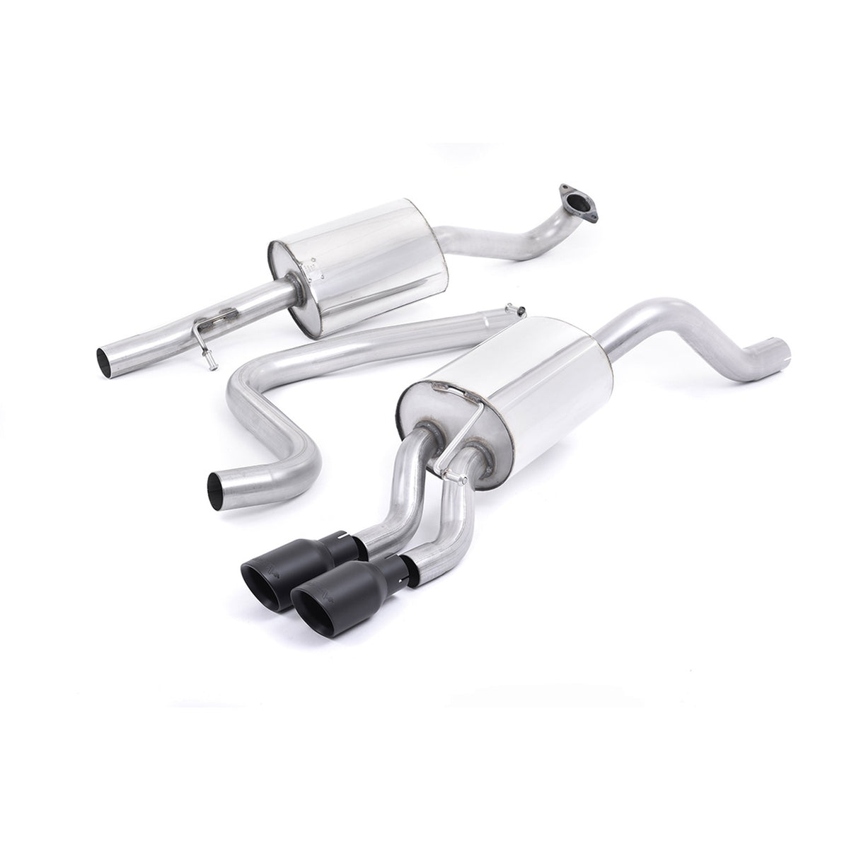 Milltek Cat Back Exhaust Ford Fiesta Mk7 Mk7.5 1.0T EcoBoost 100 125 140PS 13-17