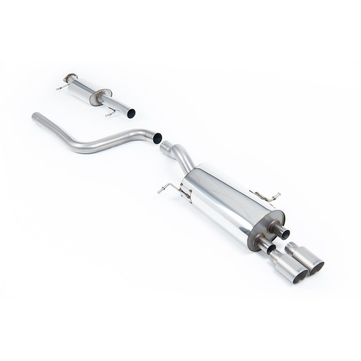 Milltek Cat Back Exhaust Ford Fiesta Mk7 Mk7.5 ST 1.6 EcoBoost 182PS ST200 13-17