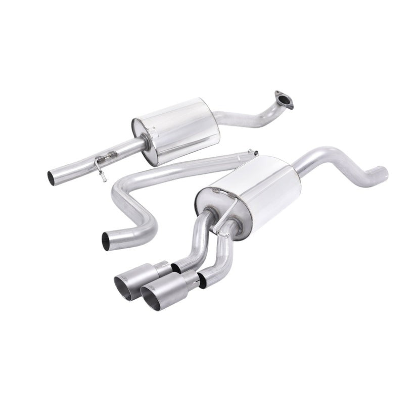 Milltek Cat Back Exhaust Ford Fiesta Mk7 Mk7.5 1.0T EcoBoost 100 125 140PS 13-17