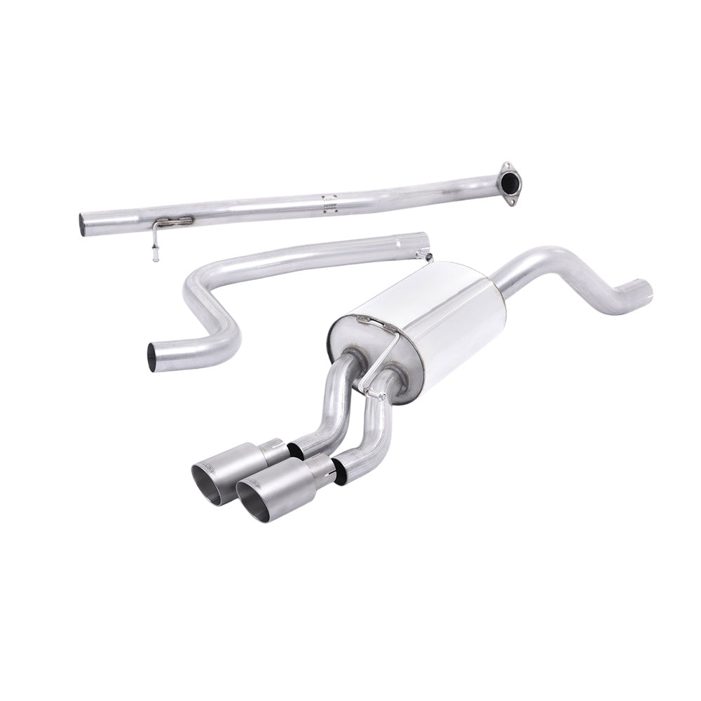 Milltek Cat Back Exhaust Ford Fiesta Mk7/Mk7.5 1.0T EcoBoost (100/125/140PS) 13-17