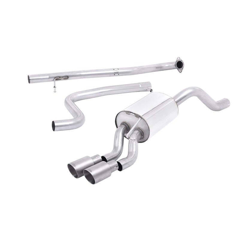 Milltek Cat Back Exhaust Ford Fiesta Mk7 Mk7.5 1.0T EcoBoost 100 125 140PS 13-17
