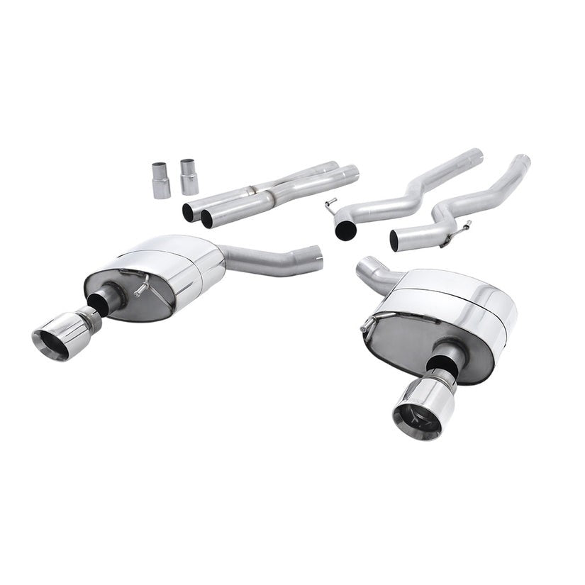 Milltek Cat Back Exhaust Ford Mustang 5.0 V8 GT Fastback 15-18