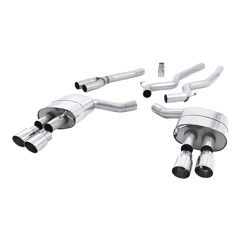 Milltek Cat Back Exhaust Ford Mustang 2.3 EcoBoost S550 Fastback 15-18