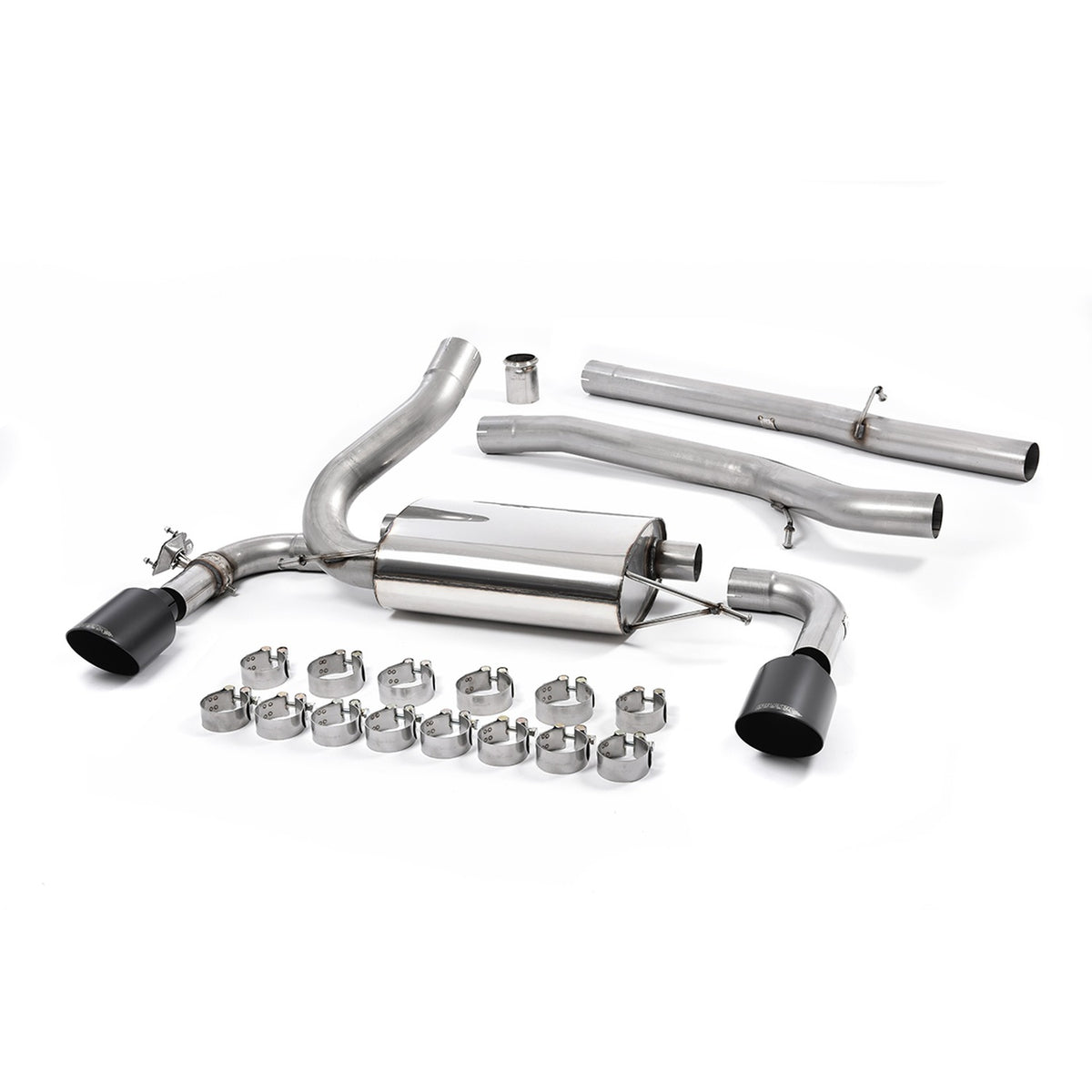 Milltek Cat Back Exhaust Ford Focus Mk3 RS 2.3 EcoBoost 4wd 5dr Hatch 16-18