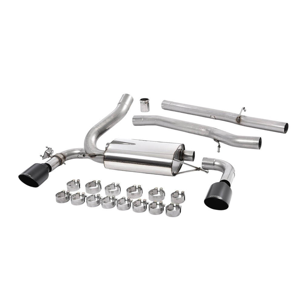 Milltek Cat Back Exhaust Ford Focus Mk3 RS 2.3 EcoBoost 4WD 5-Door Hatchback 16-18