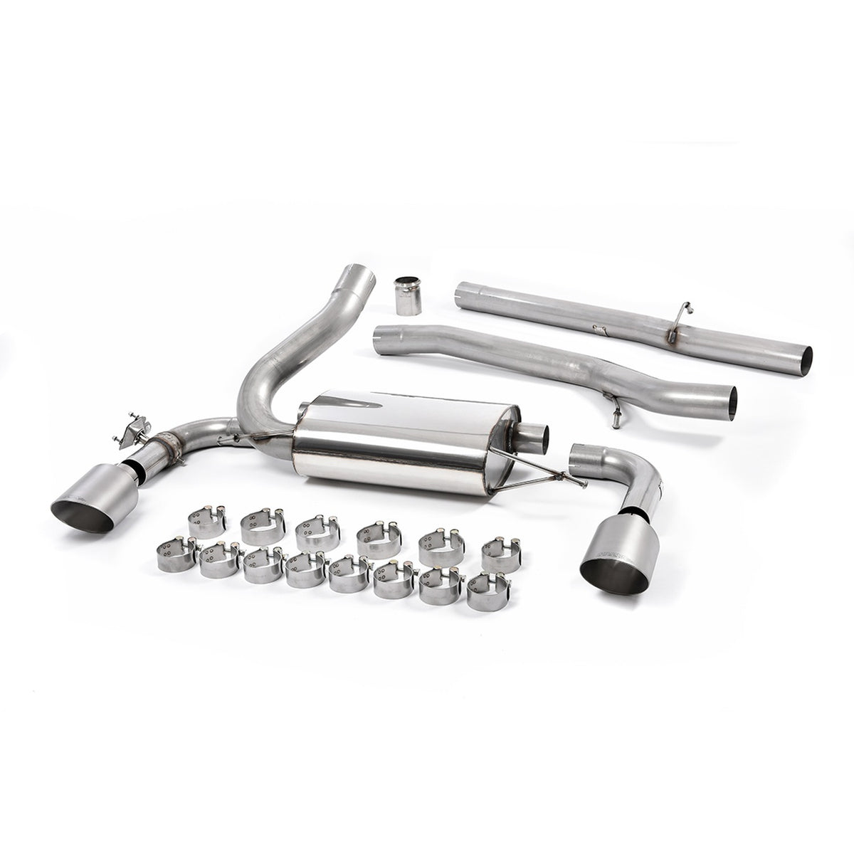 Milltek Cat Back Exhaust Ford Focus Mk3 RS 2.3 EcoBoost 4wd 5dr Hatch 16-18
