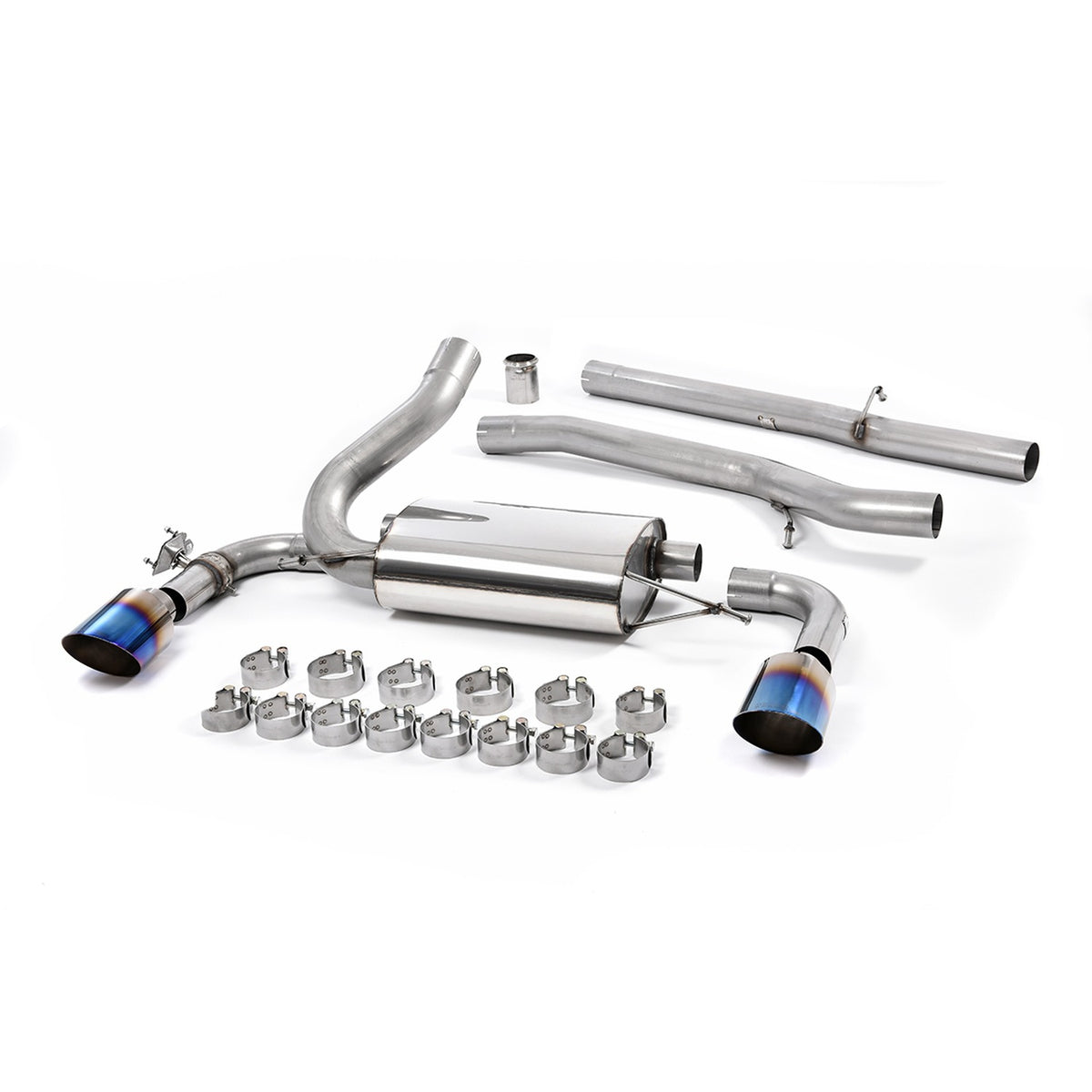 Milltek Cat Back Exhaust Ford Focus Mk3 RS 2.3 EcoBoost 4wd 5dr Hatch 16-18