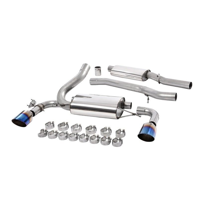 Milltek Cat Back Exhaust Ford Focus Mk3 RS 2.3 EcoBoost 4wd 5dr Hatch 16-18