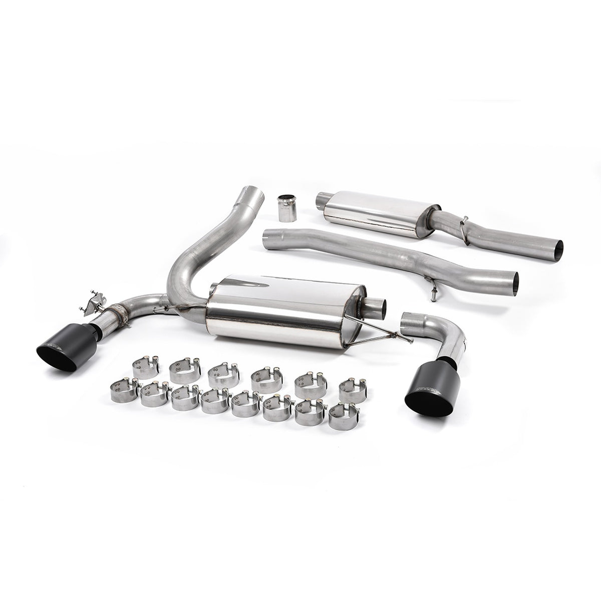 Milltek Cat Back Exhaust Ford Focus Mk3 RS 2.3 EcoBoost 4wd 5dr Hatch 16-18