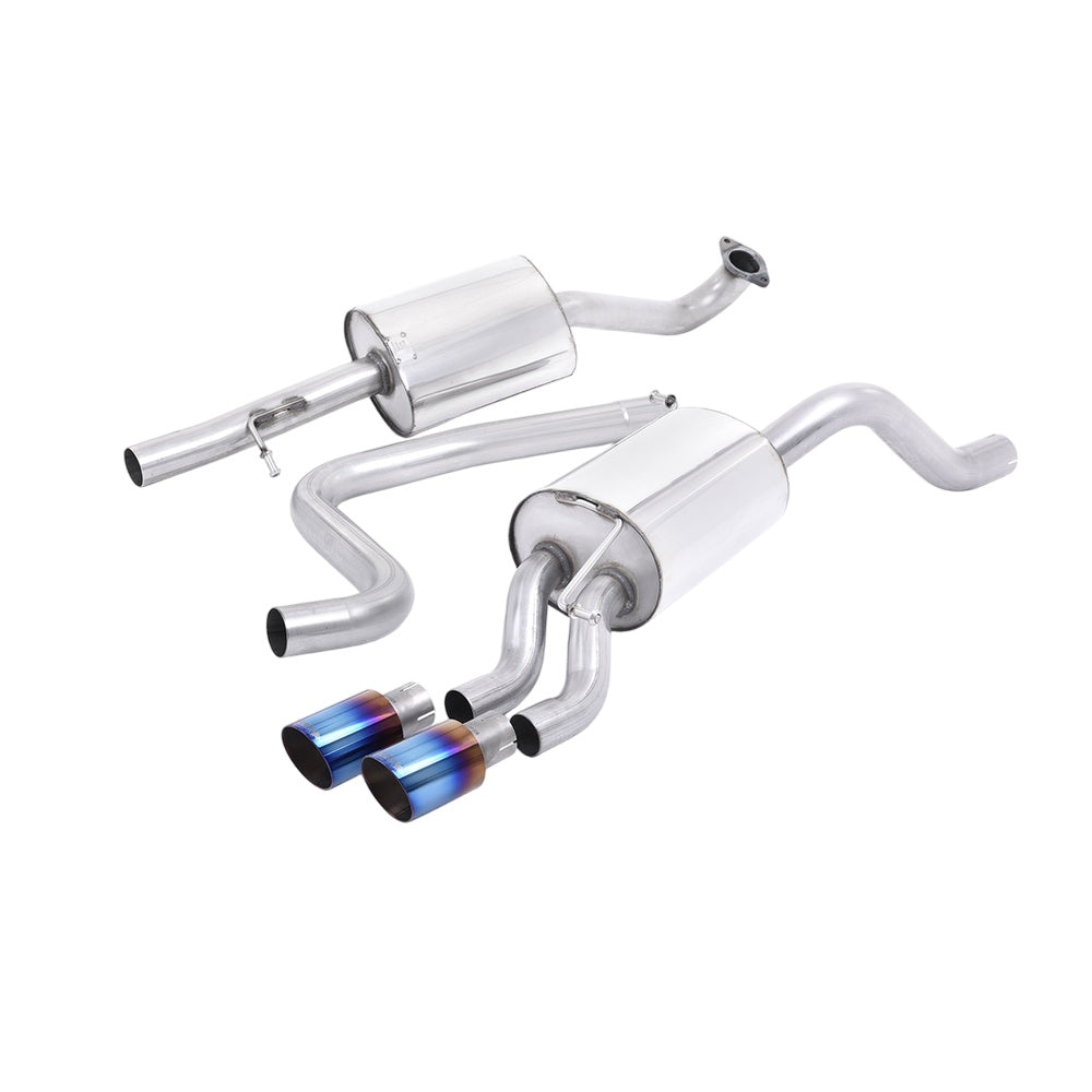 Milltek Cat Back Exhaust Ford Fiesta Mk7/Mk7.5 1.0T EcoBoost (100/125/140PS) 13-17