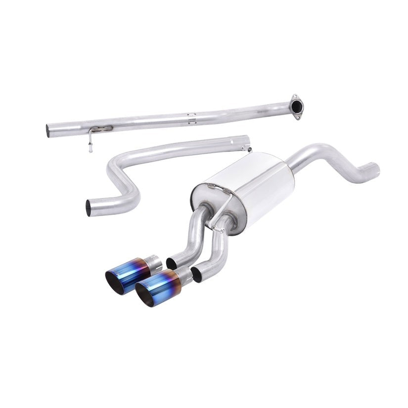 Milltek Cat Back Exhaust Ford Fiesta Mk7 Mk7.5 1.0T EcoBoost 100 125 140PS 13-17