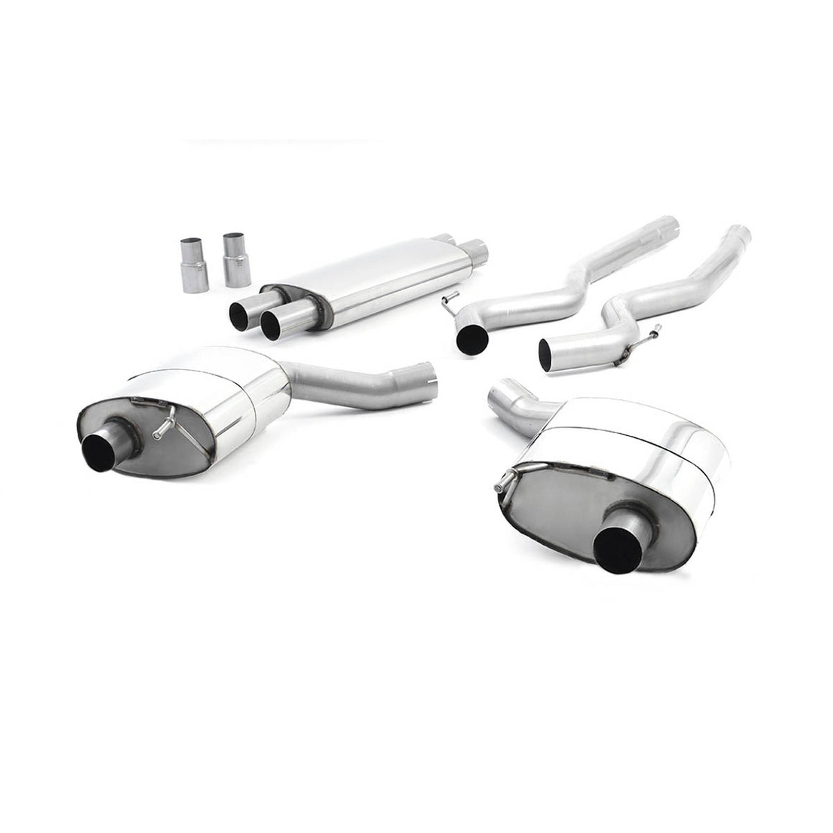Milltek Cat Back Exhaust Ford Mustang 5.0 V8 GT Fastback 15-18