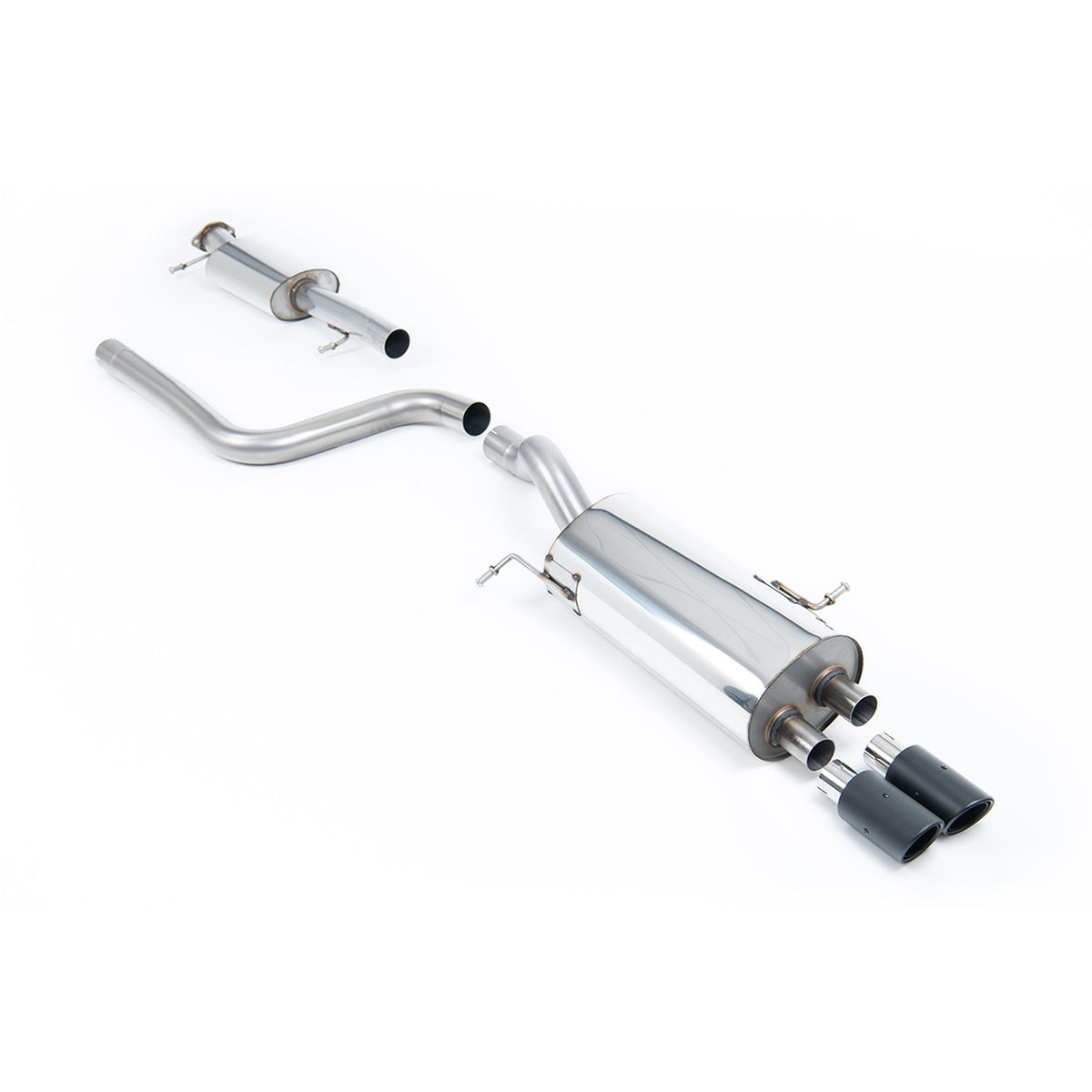 Milltek Cat Back Exhaust Ford Fiesta Mk7 Mk7.5 ST 1.6 EcoBoost 182PS ST200 13-17
