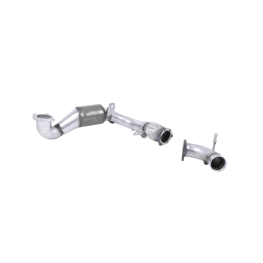 Milltek Cast Downpipe with Race Cat Exhaust Ford Fiesta Mk8 1.0T EcoBoost ST-Line 3 and 5-Door (Non-OPF/GPF Models Only) 17-19