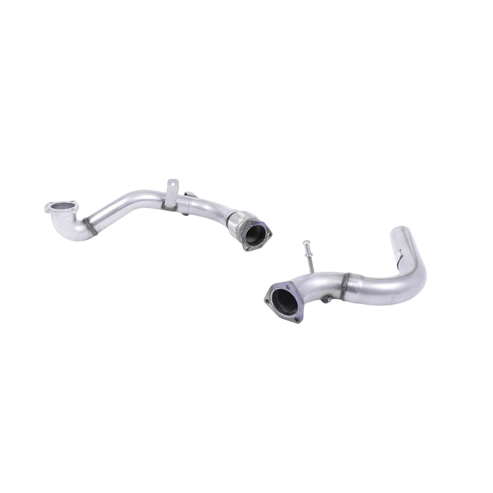 Milltek Large-bore Downpipe and De-cat Exhaust Ford Fiesta Mk8 1.0T EcoBoost ST-Line 3 and 5-Door (Non-OPF/GPF Models Only) 17-19