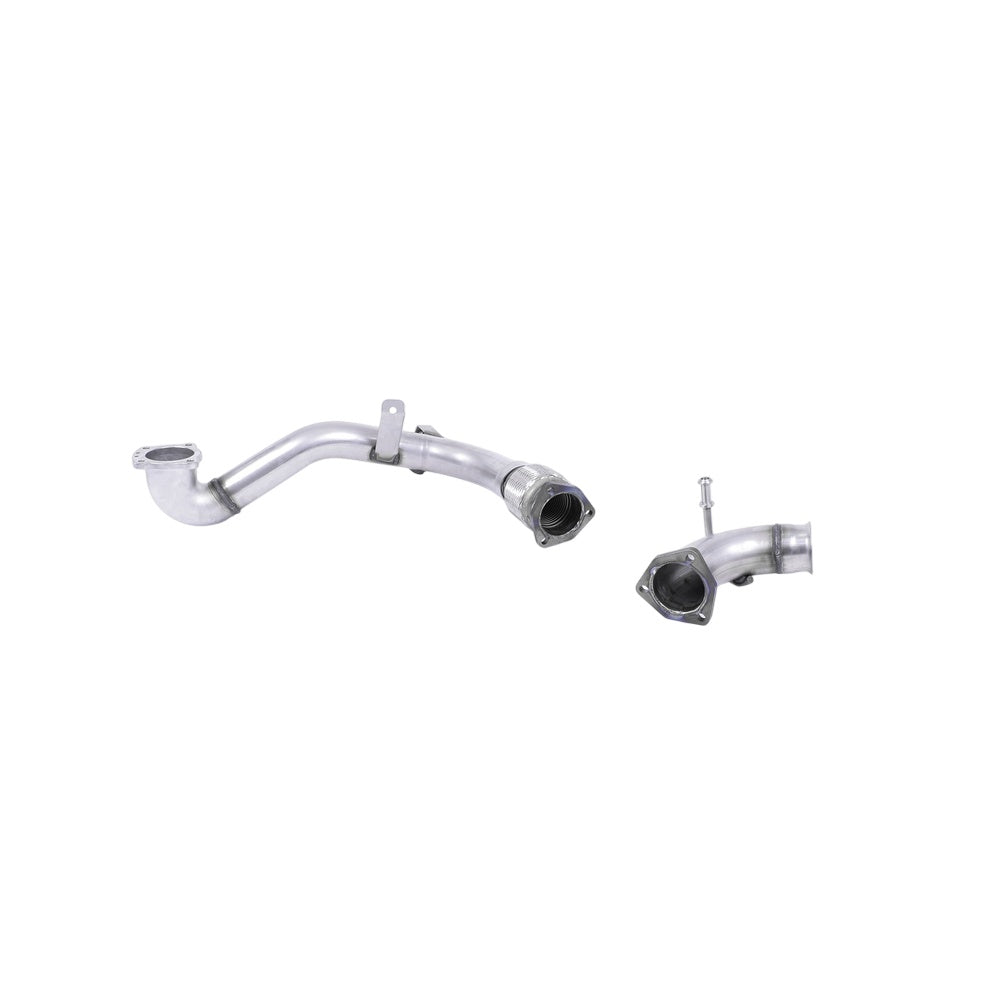 Milltek Large-bore Downpipe and De-cat Exhaust Ford Fiesta Mk8 1.0T EcoBoost ST-Line 3 and 5-Door (Non-OPF/GPF Models Only) 17-19