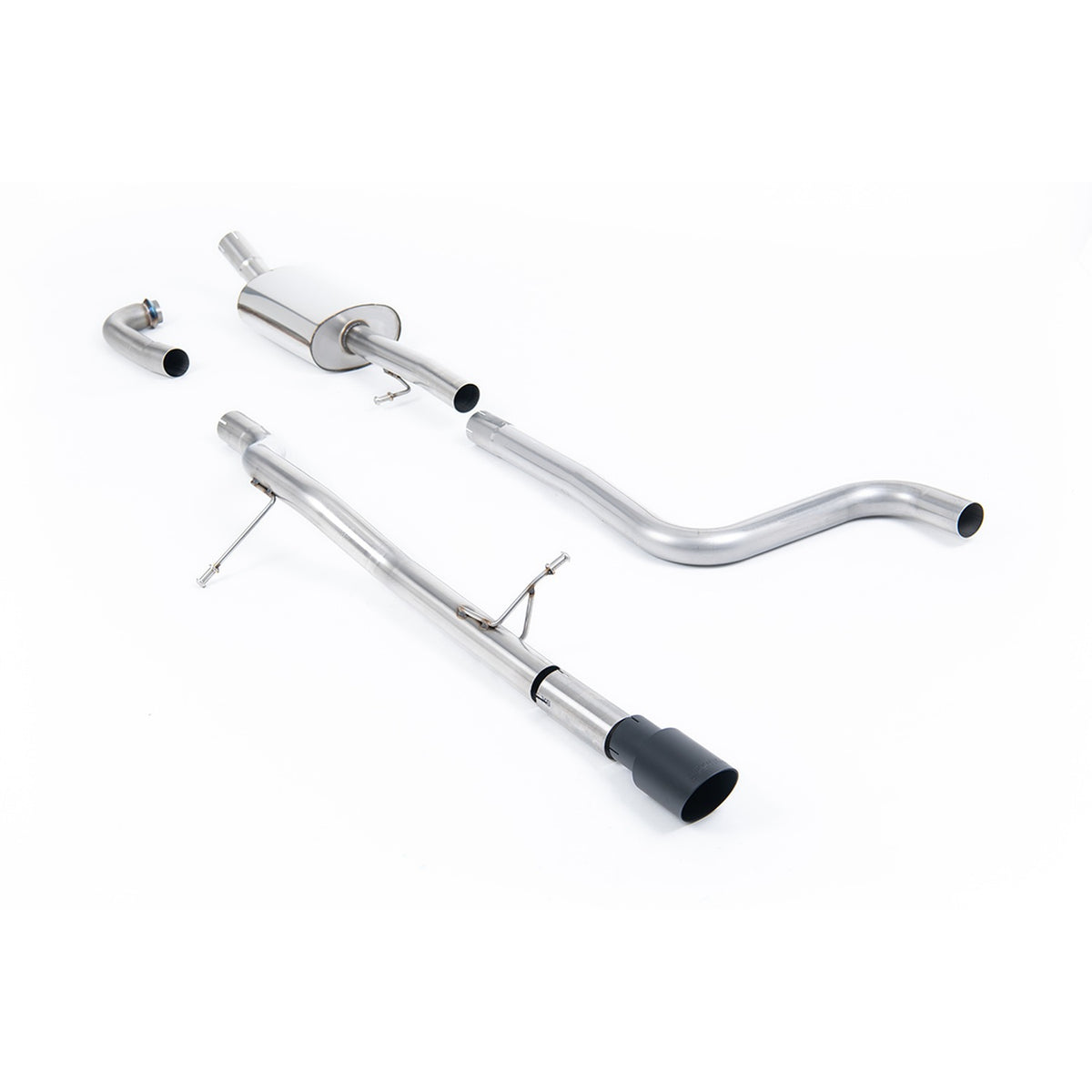 Milltek Cat Back Exhaust Ford Fiesta Mk8 1.0T EcoBoost ST-Line 3dr 5dr Non-OPF/GPF 17-19