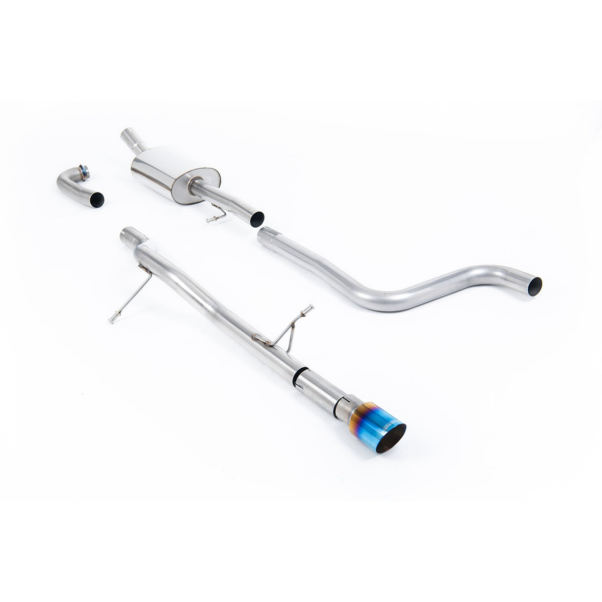 Milltek Cat Back Exhaust Ford Fiesta Mk8 1.0T EcoBoost ST-Line 3dr 5dr Non-OPF/GPF 17-19