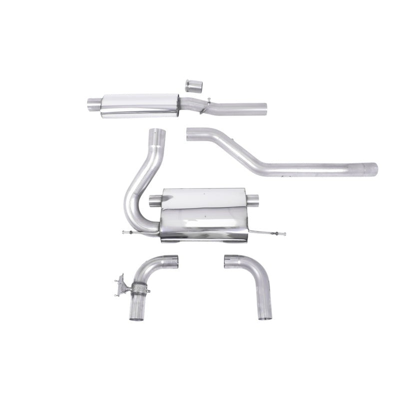 Milltek Cat Back Exhaust Ford Focus Mk3 RS 2.3 EcoBoost 4wd 5dr Hatch 16-18